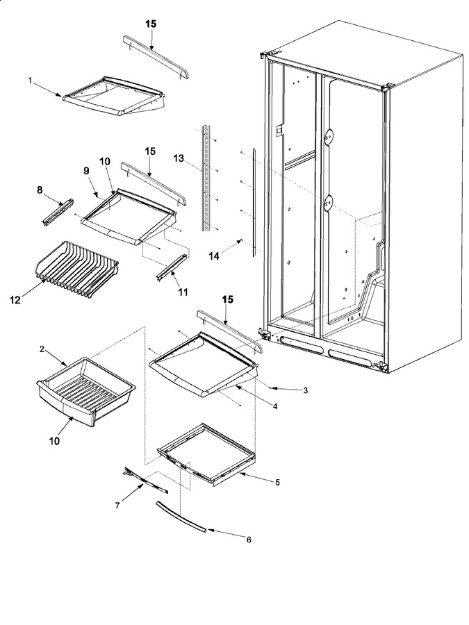 Diagram for XRSS267BW (BOM: PXRSS267BW1)
