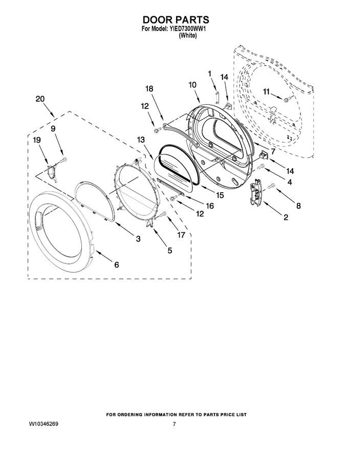 Diagram for YIED7300WW1