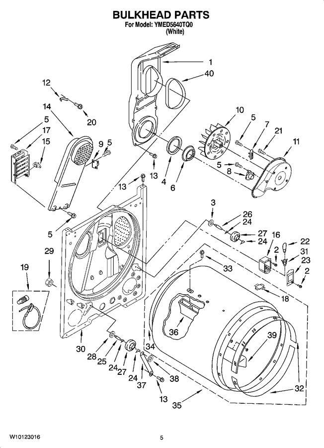 Diagram for YMED5640TQ0