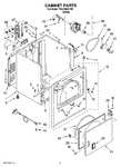 Diagram for 02 - Cabinet Parts