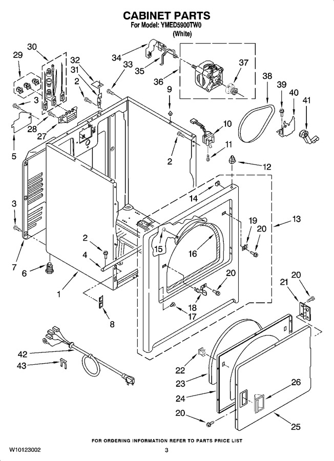 Diagram for YMED5900TW0