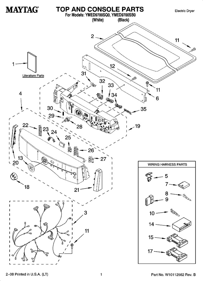 Diagram for YMED9700SQ0