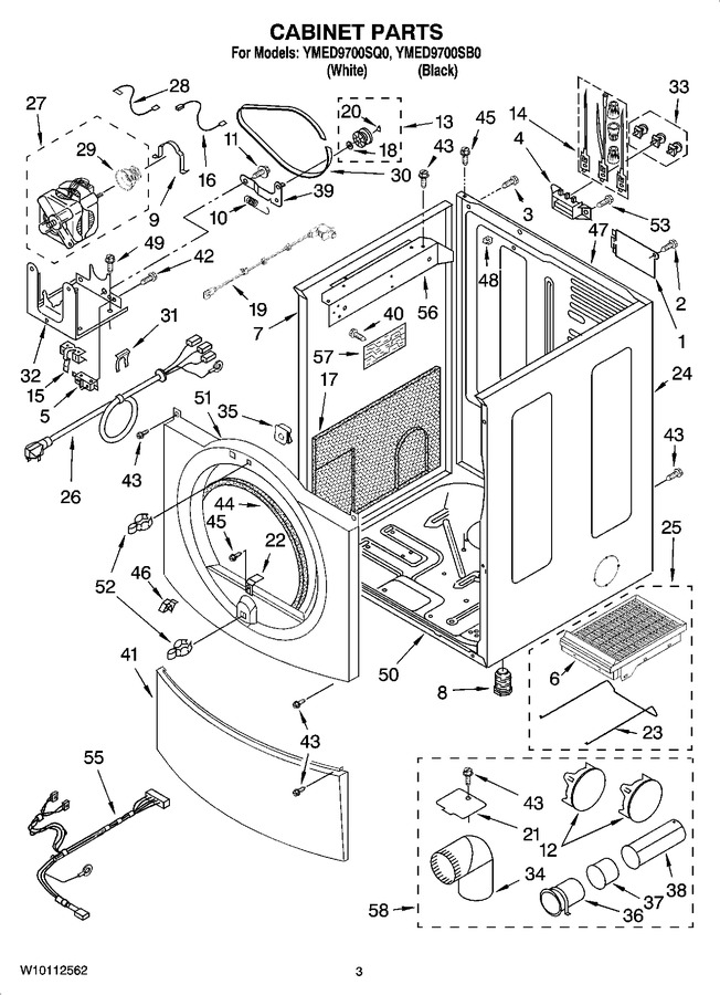 Diagram for YMED9700SB0