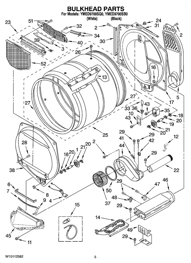 Diagram for YMED9700SB0