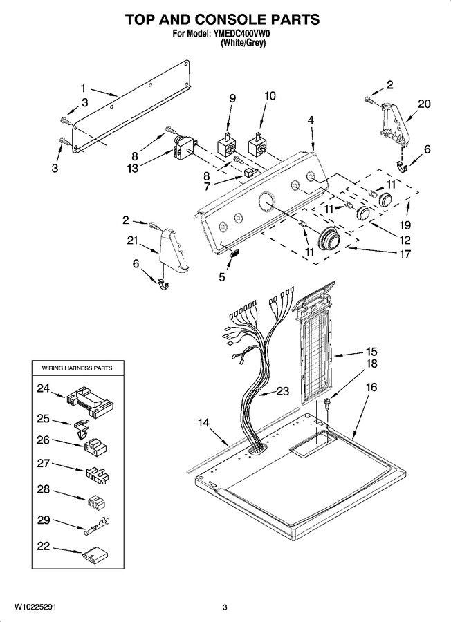 Diagram for YMEDC400VW0