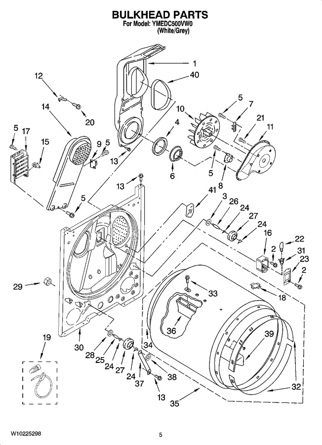 Diagram for YMEDC500VW0