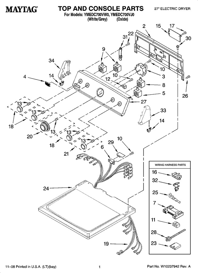 Diagram for YMEDC700VW0
