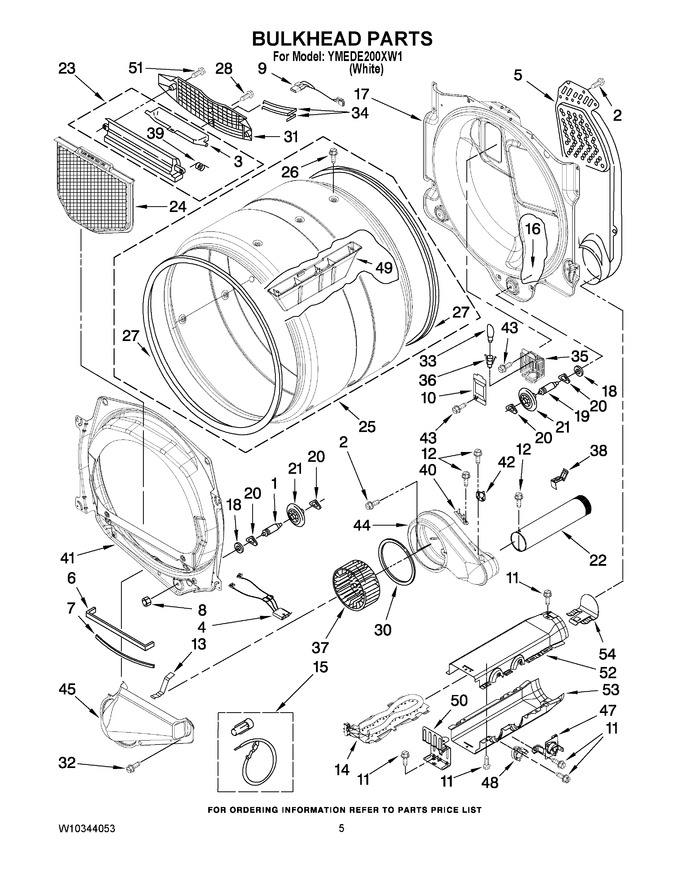 Diagram for YMEDE200XW1