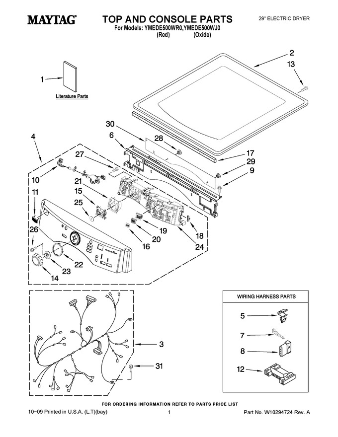 Diagram for YMEDE500WJ0