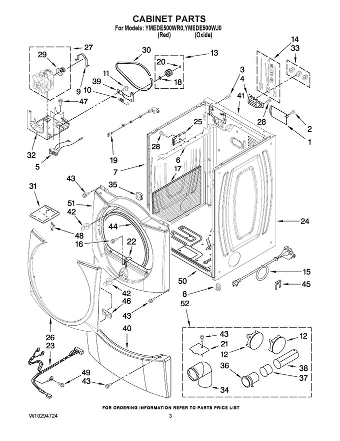 Diagram for YMEDE500WR0