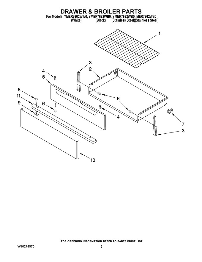 Diagram for YMER7662WB0