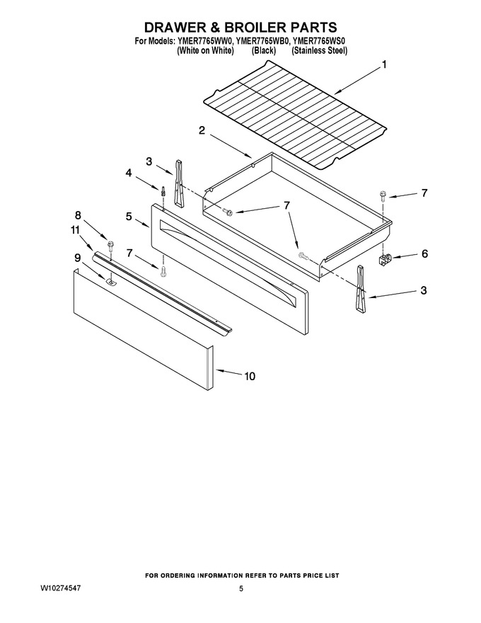 Diagram for YMER7765WW0