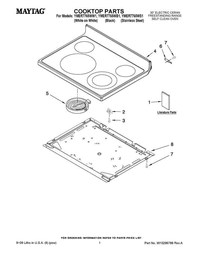 Diagram for YMER7765WW1