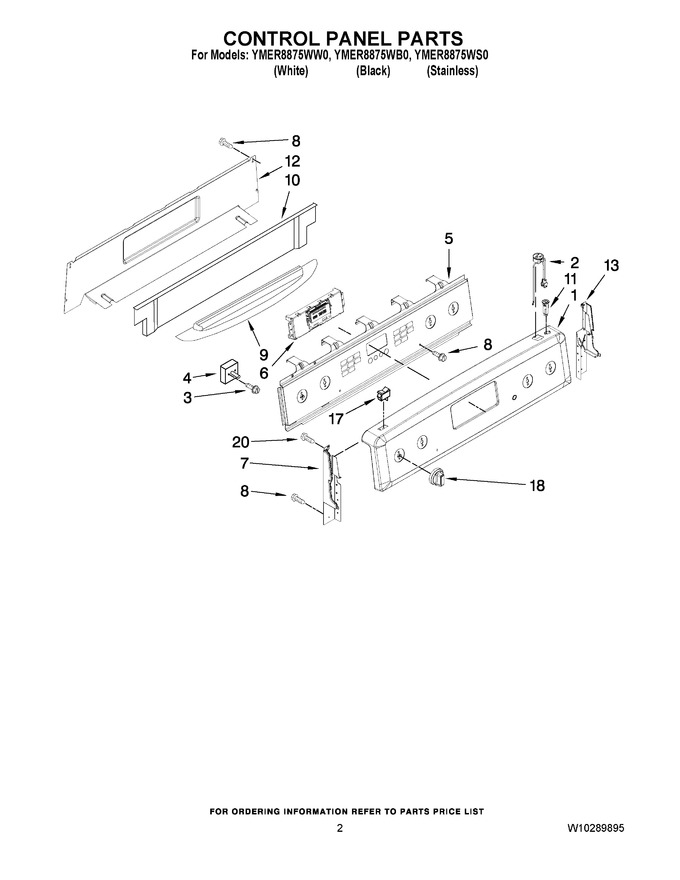 Diagram for YMER8875WW0