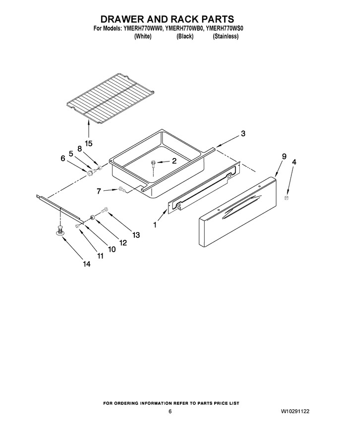 Diagram for YMERH770WB0
