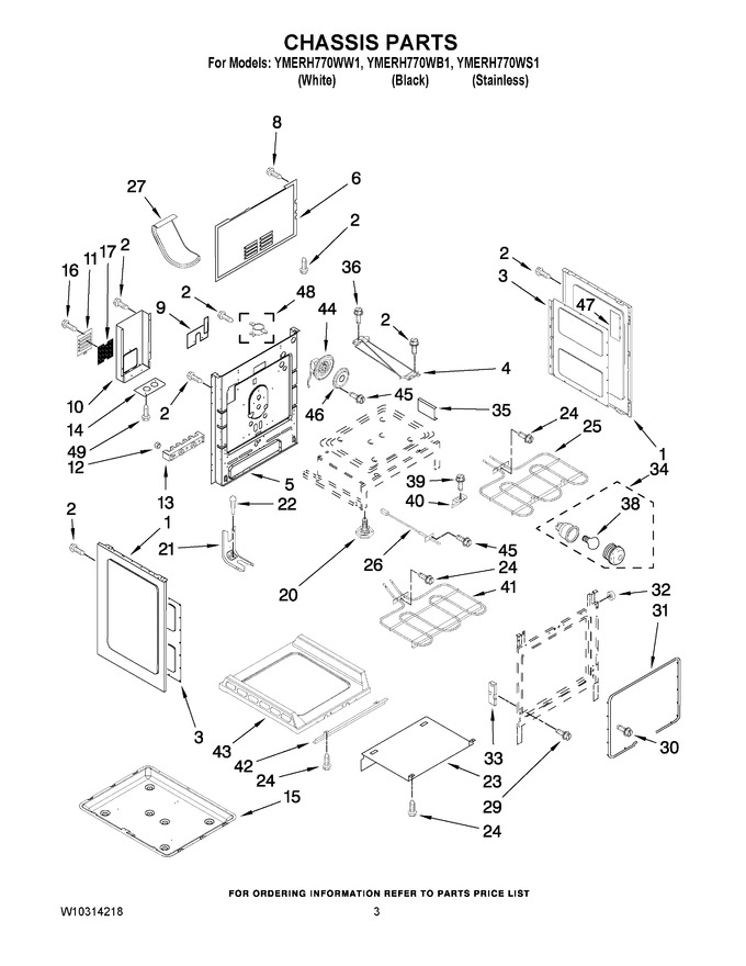 Diagram for YMERH770WB1