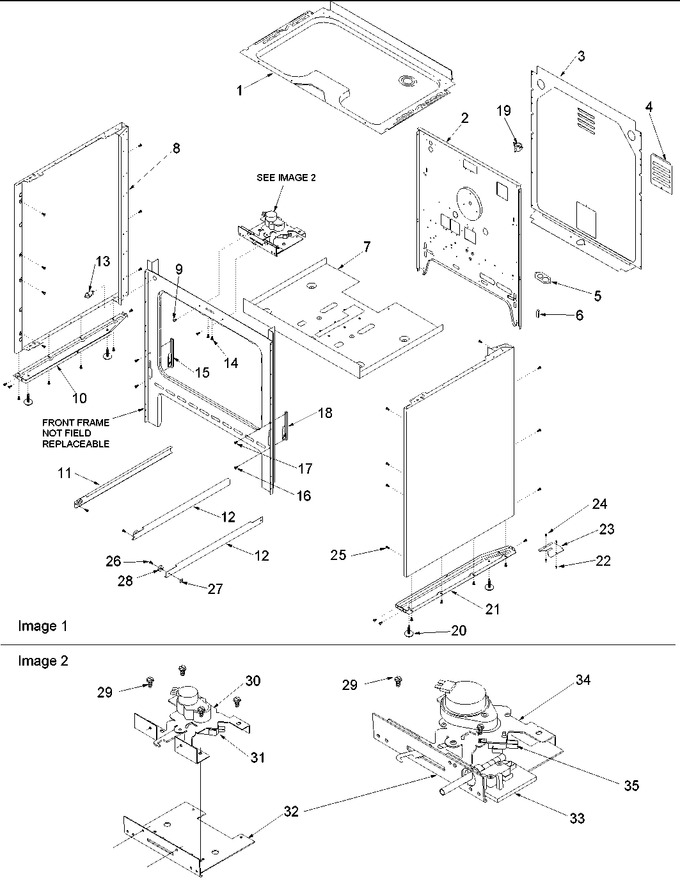 Diagram for ZRR6400WW (BOM: P1143446NWW)