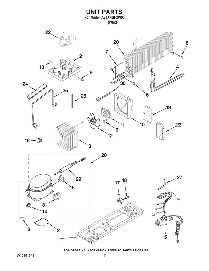 Diagram for A8TXNGFXW00