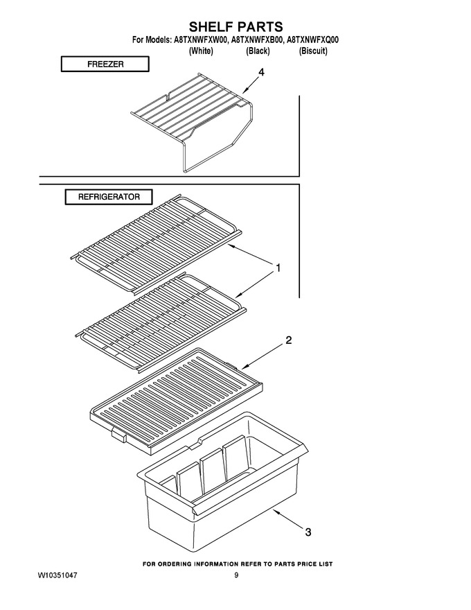 Diagram for A8TXNWFXB00