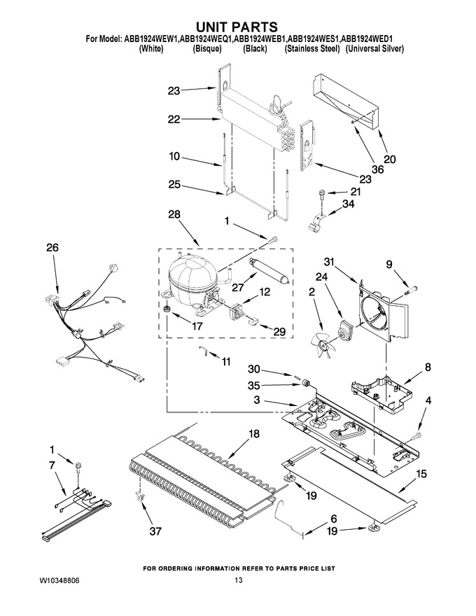 Diagram for ABB1924WED1
