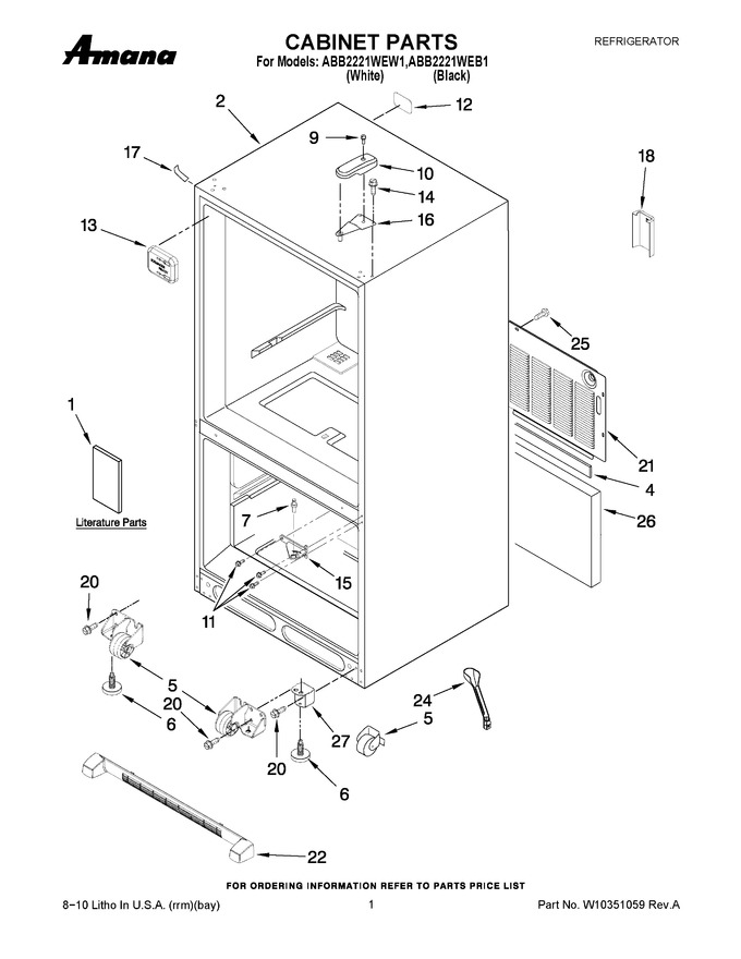Diagram for ABB2221WEW1