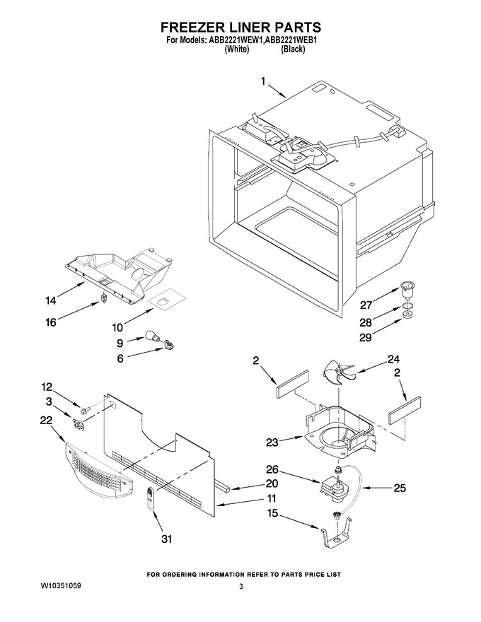 Diagram for ABB2221WEW1