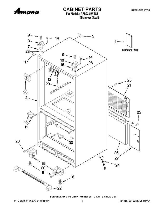 Diagram for AFB2234WES5