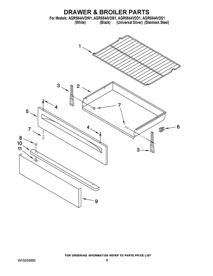 Diagram for AGR5844VDW1