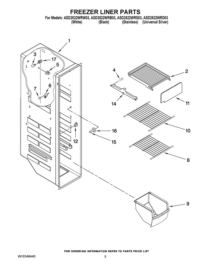 Diagram for ASD2522WRD03