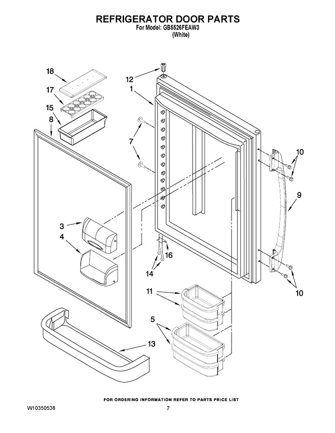 Diagram for GB5526FEAW3