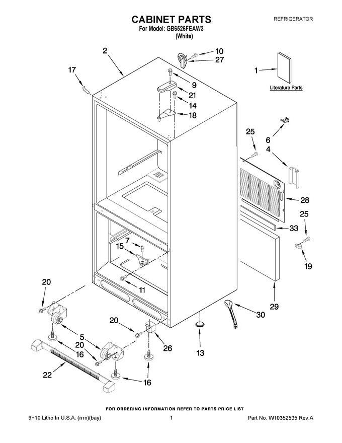 Diagram for GB6526FEAW3