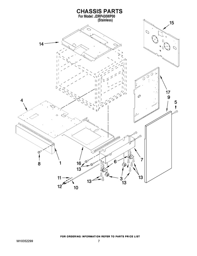Diagram for JDRP430WP00