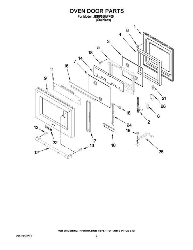 Diagram for JDRP536WP00