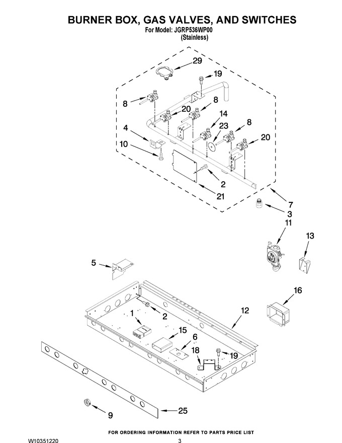 Diagram for JGRP536WP00