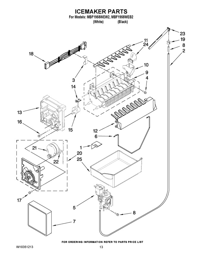 Diagram for MBF1958WEW2