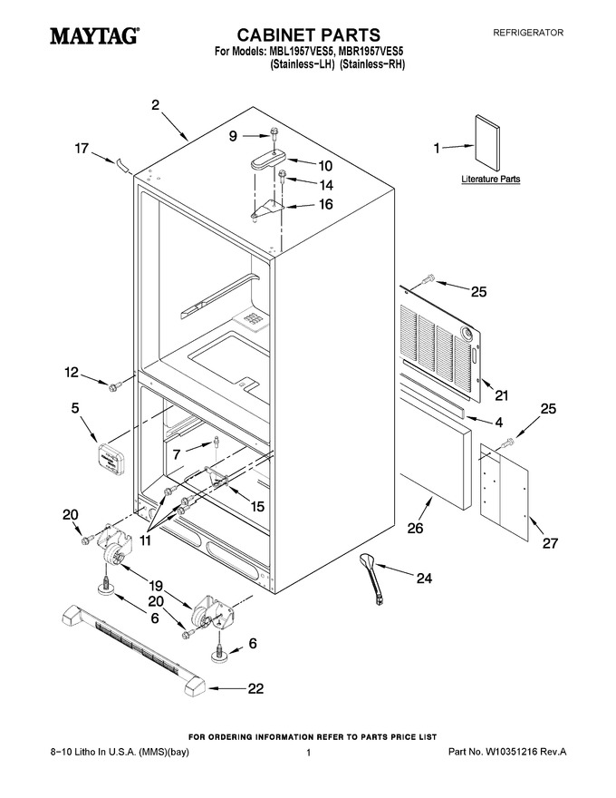 Diagram for MBL1957VES5
