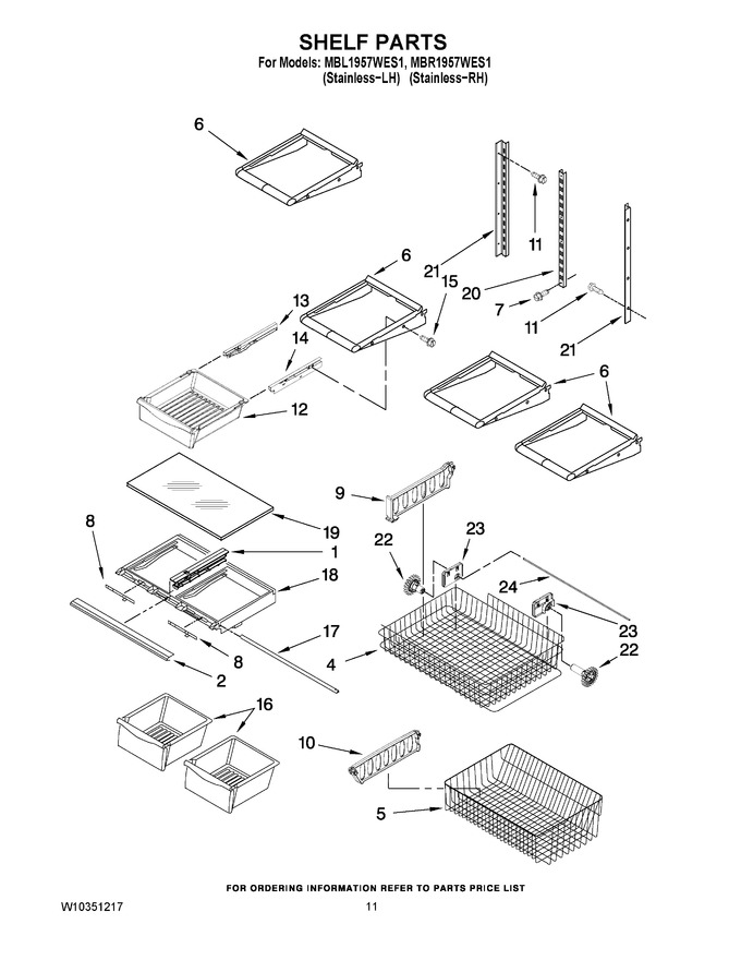 Diagram for MBR1957WES1