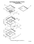 Diagram for 03 - Refrigerator Shelf Parts