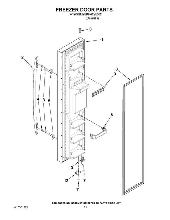 Diagram for MSD2572VES02