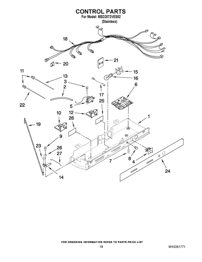 Diagram for MSD2572VES02