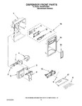 Diagram for 08 - Dispenser Front Parts
