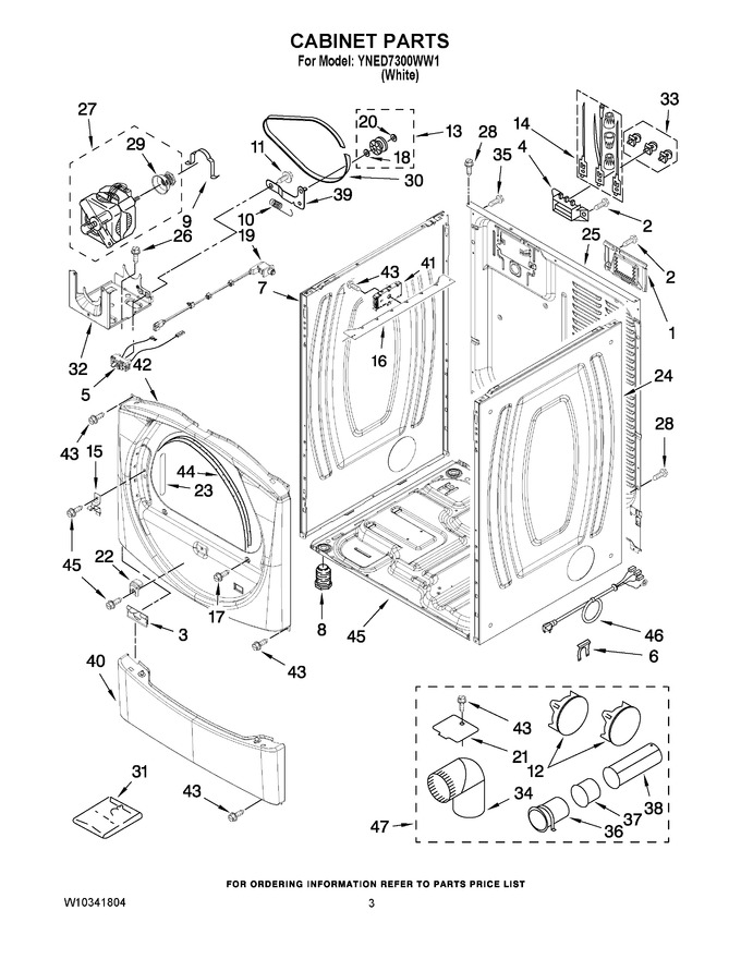 Diagram for YNED7300WW1