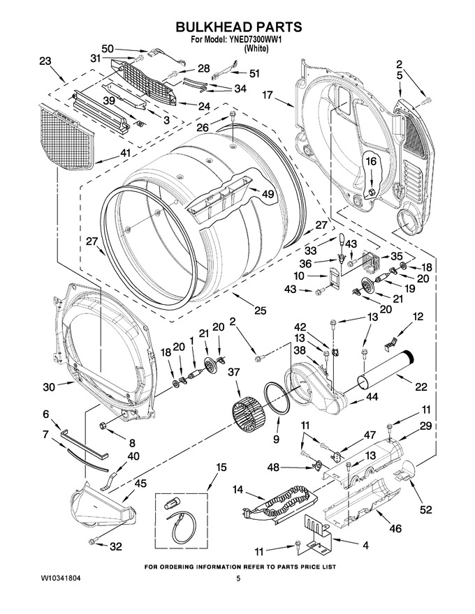 Diagram for YNED7300WW1