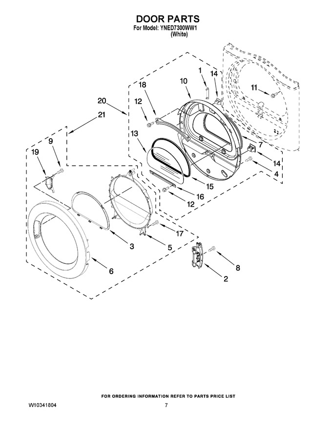 Diagram for YNED7300WW1