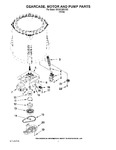 Diagram for 04 - Gearcase, Motor And Pump Parts