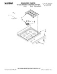 Diagram for 01 - Cooktop Parts