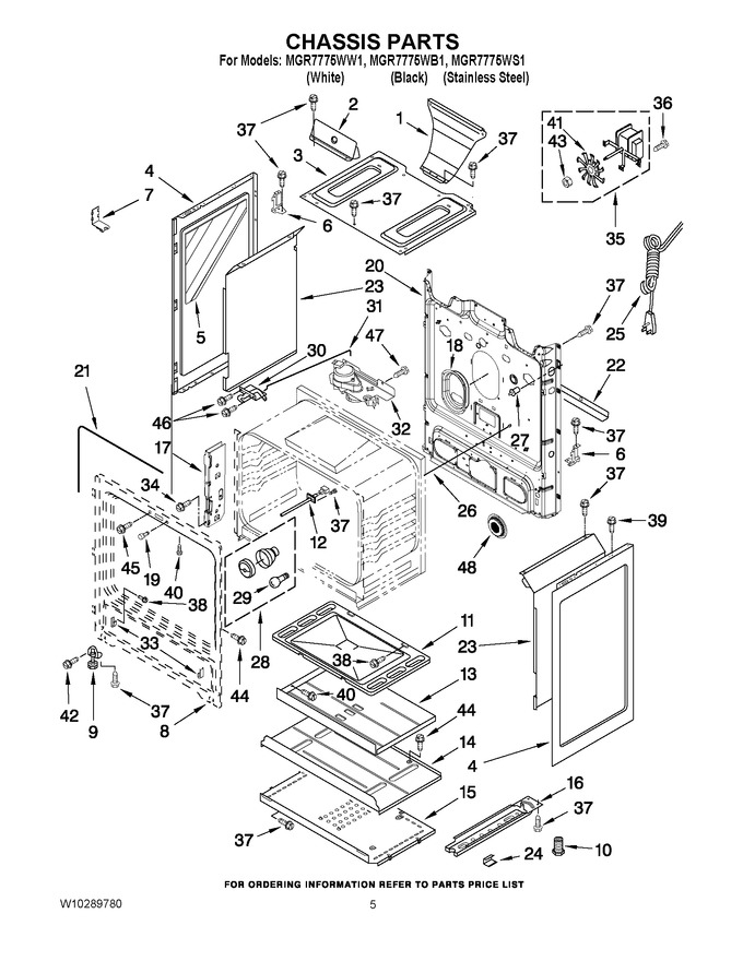 Diagram for MGR7775WW1