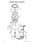Diagram for 03 - Basket And Tub Parts