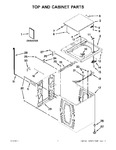 Diagram for 01 - Top And Cabinet Parts