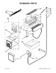 Diagram for 08 - Icemaker Parts